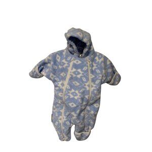 Vintage Little Goose Infant baby Size 0 6 months Bunting Coat Jacket Fleece Clou